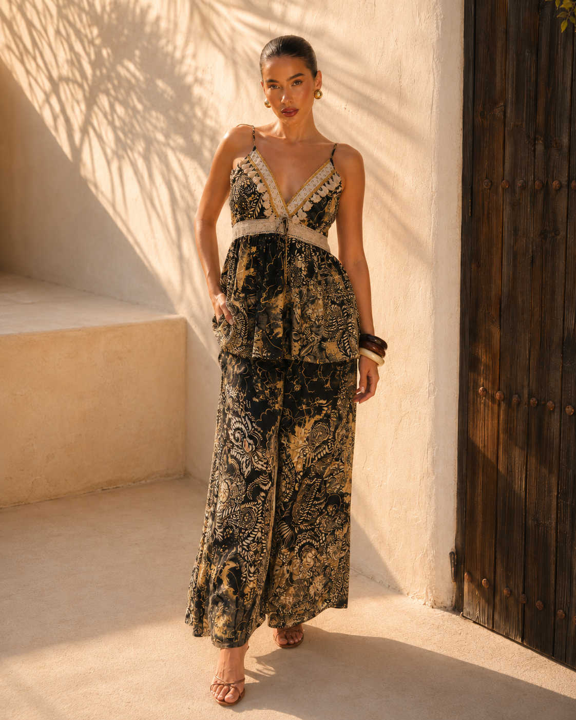 Conjunto Noir Baroque