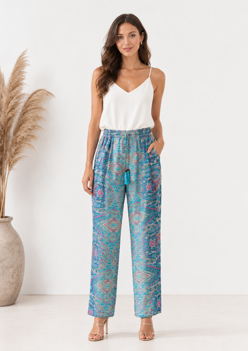 Pantalón Palazzo Nomad Paisley