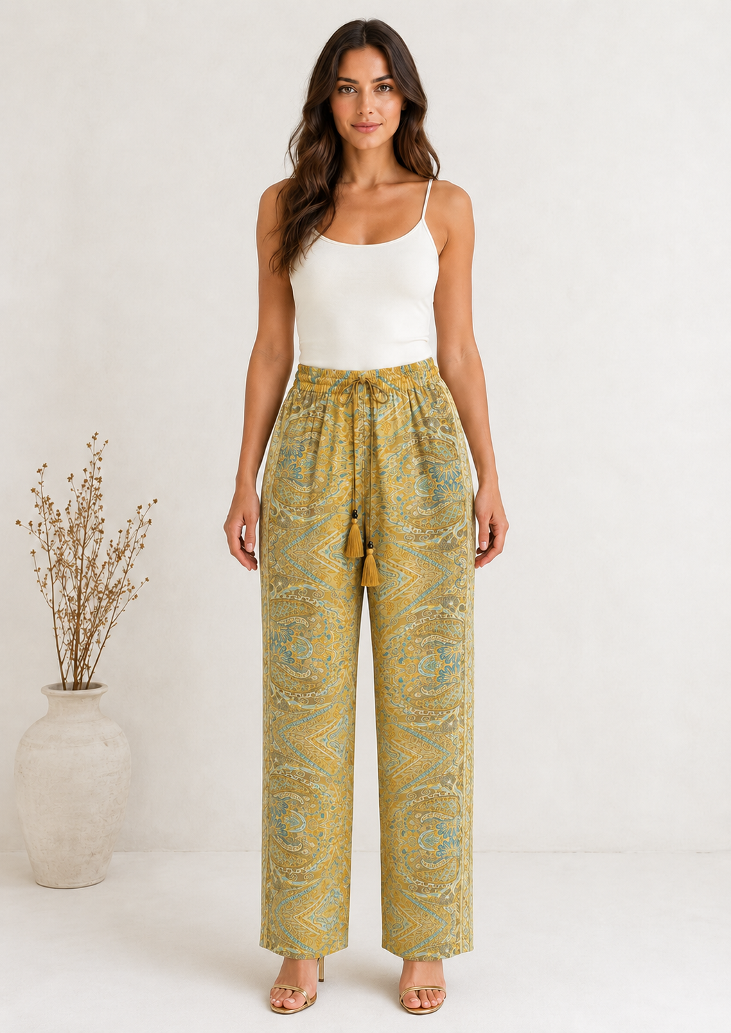 Pantalón Palazzo Nomad Paisley