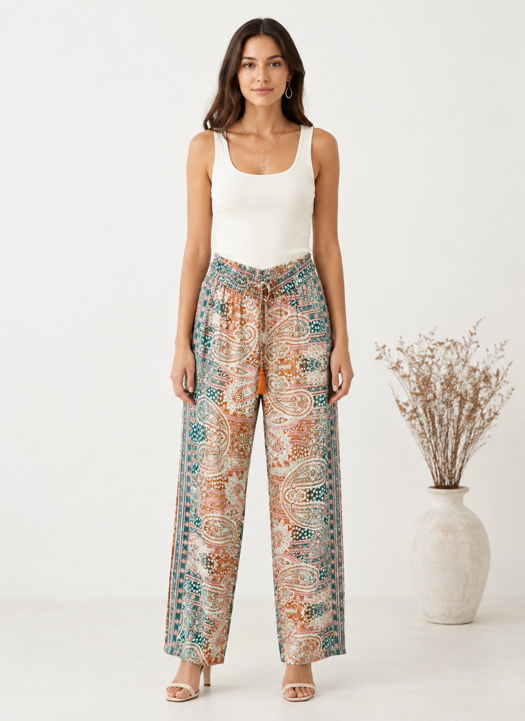 Pantalón Palazzo Nomad Paisley