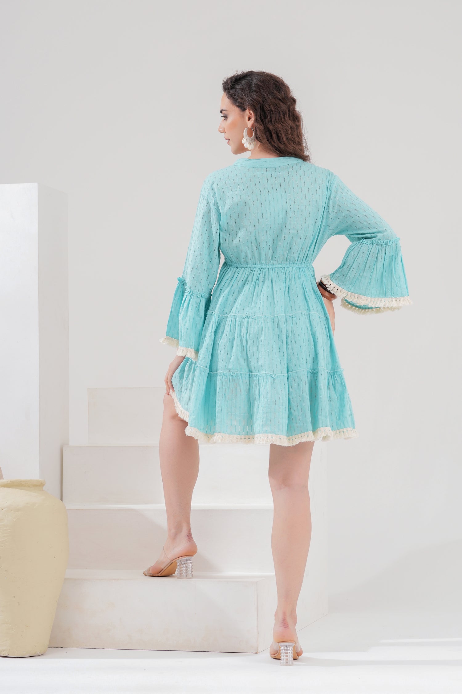 Vestido Tara Aqua