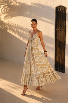 Vestido Largo Azure Nomad | marron