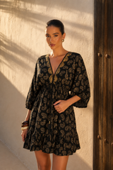 Vestido Kaia Noir Mini