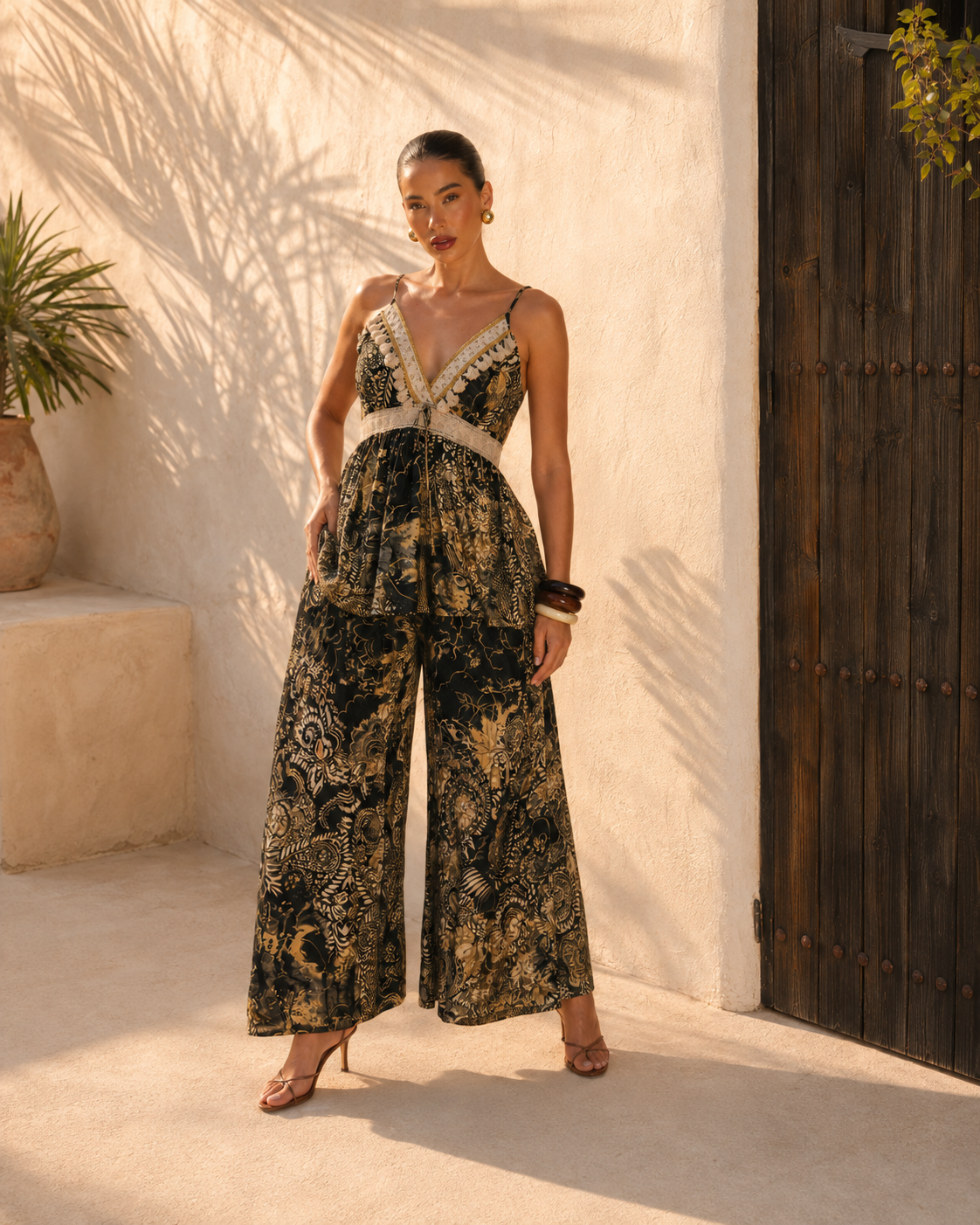 Conjunto Noir Baroque