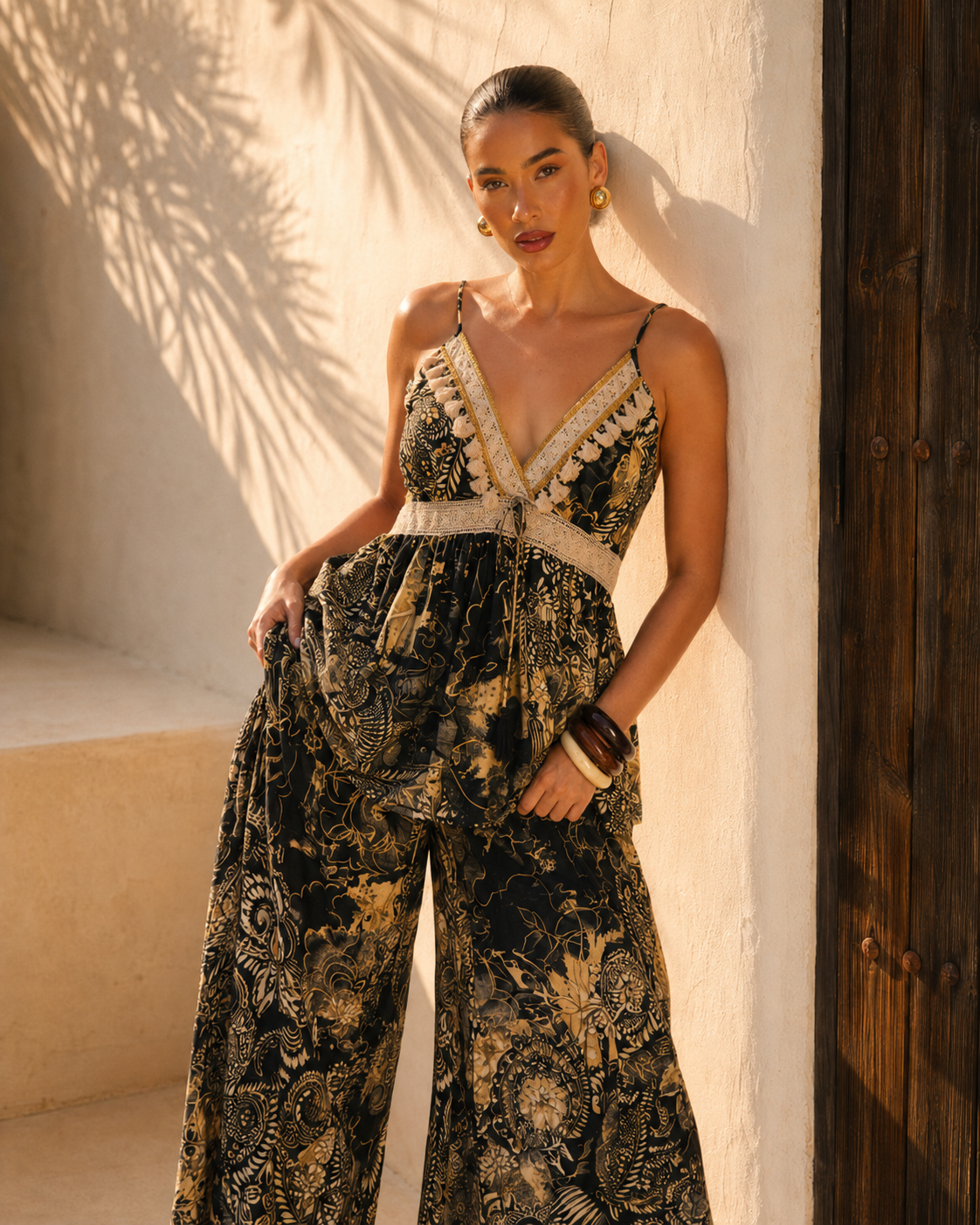 Conjunto Noir Baroque