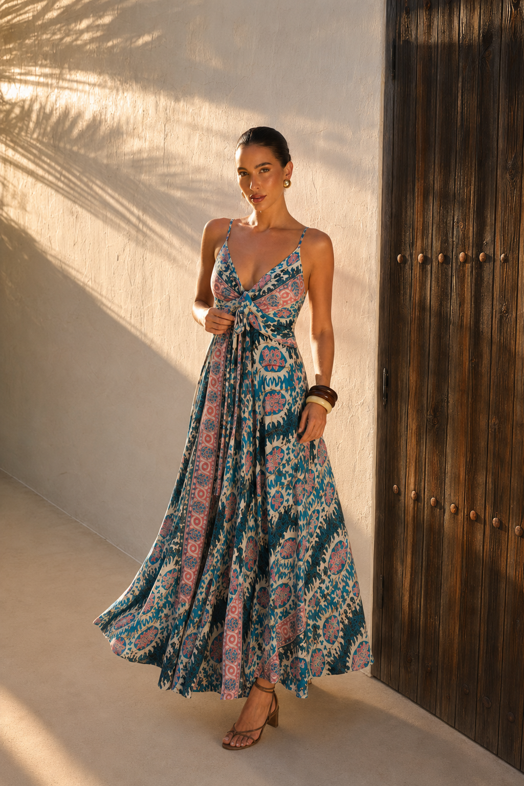 Vestido Largo Azure Nomad | azul marino