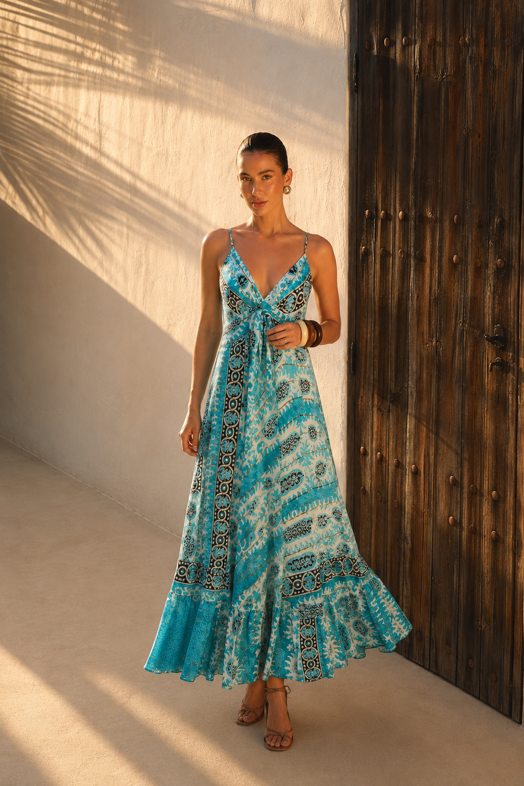 Vestido Largo Azure Nomad | azul rey