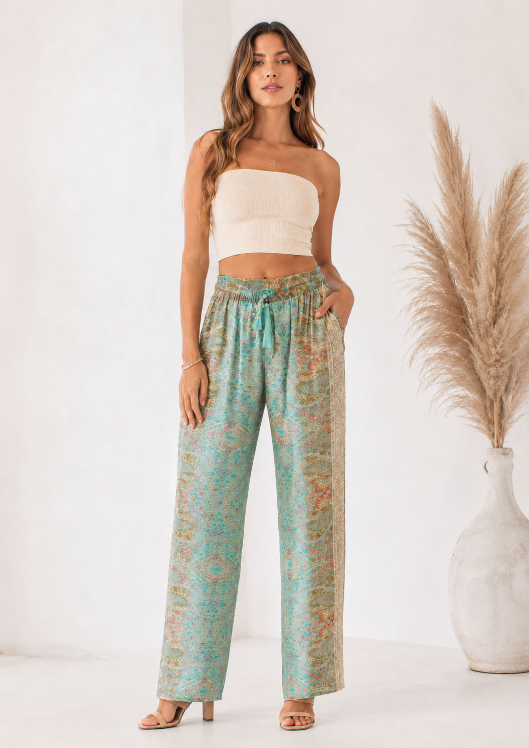 Pantalón Palazzo Nomad Paisley