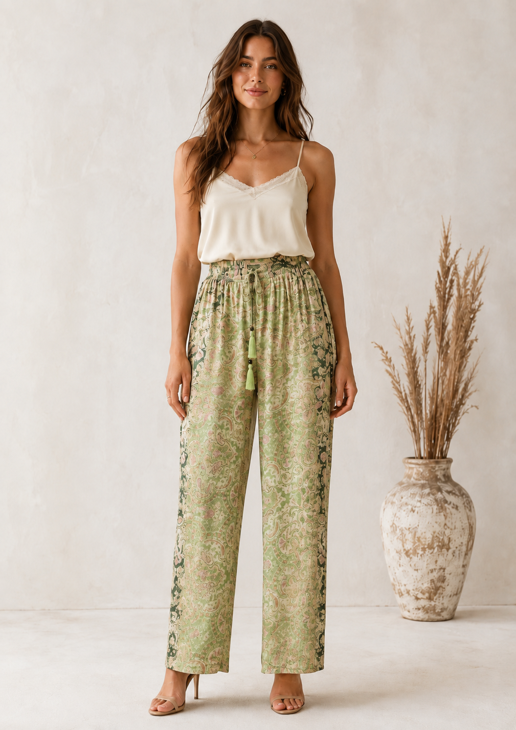 Pantalón Palazzo Nomad Paisley