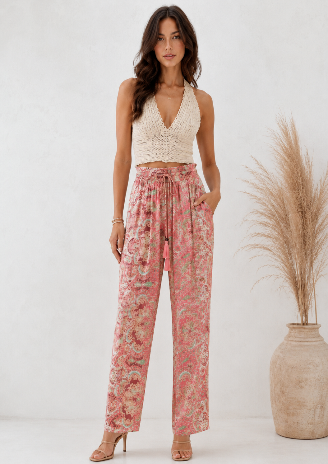 Pantalón Palazzo Nomad Paisley