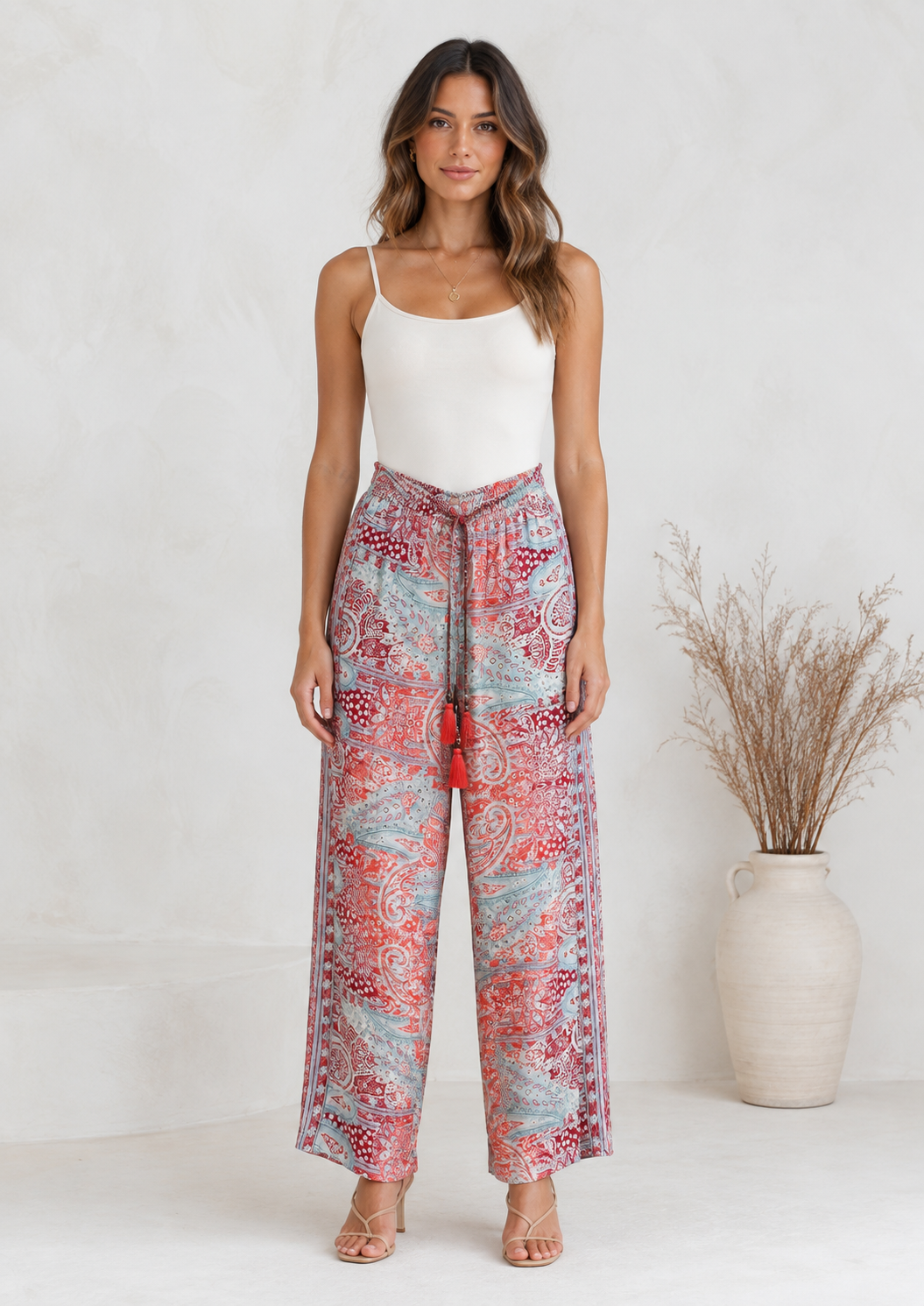 Pantalón Palazzo Nomad Paisley