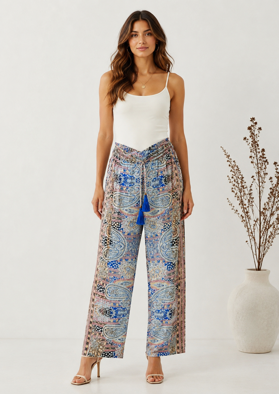 Pantalón Palazzo Nomad Paisley