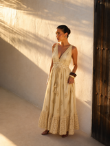 Vestido Largo Golden Dune