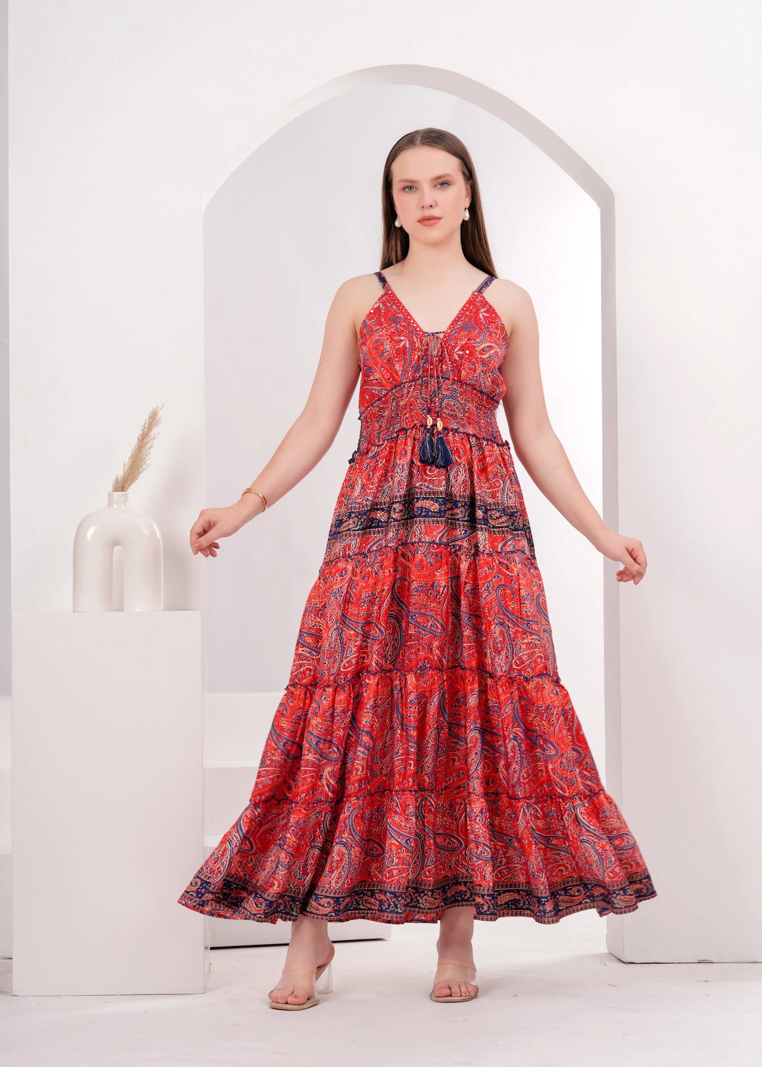 Vestido Maxi Boho Statement