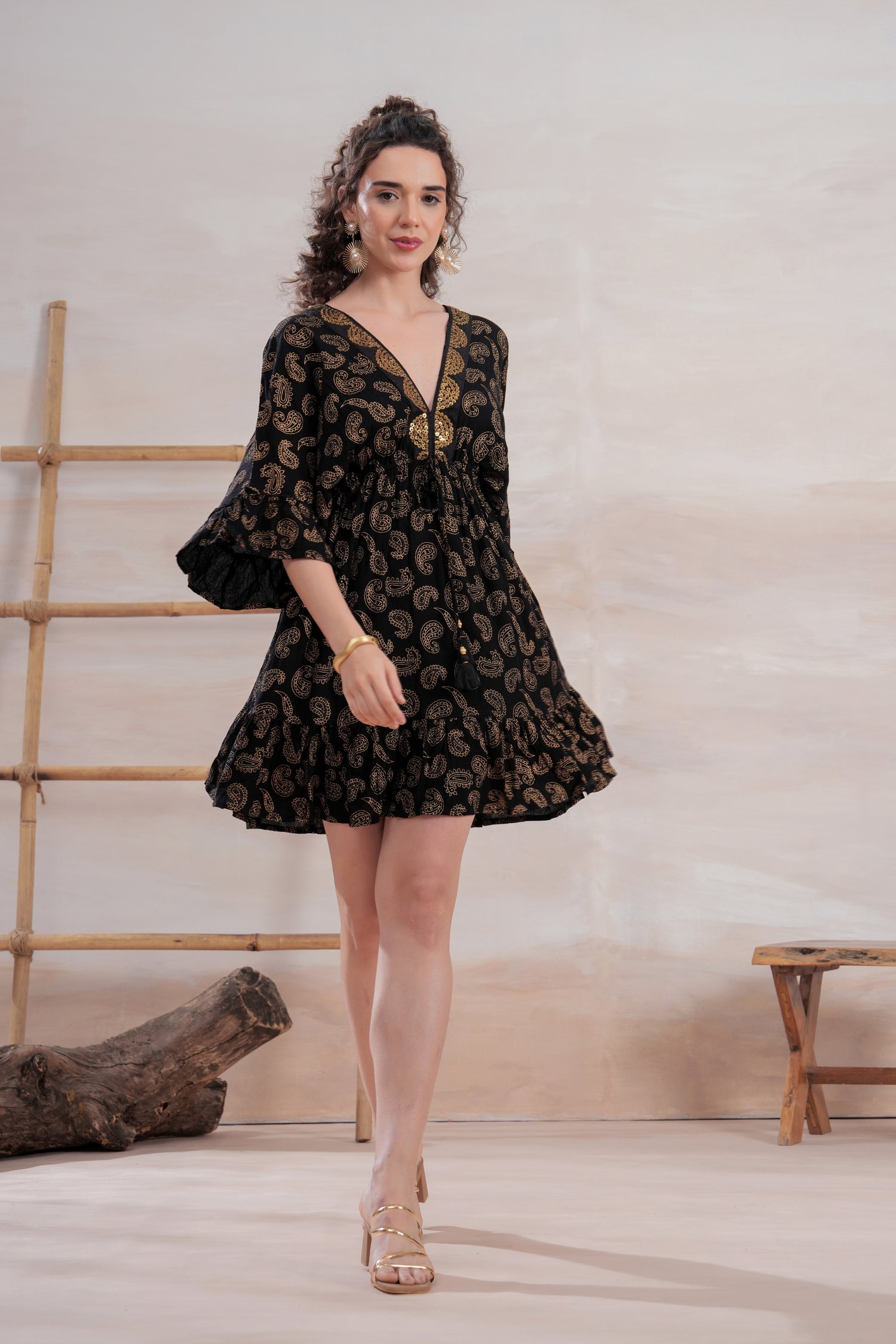 Vestido Kaia Noir Mini