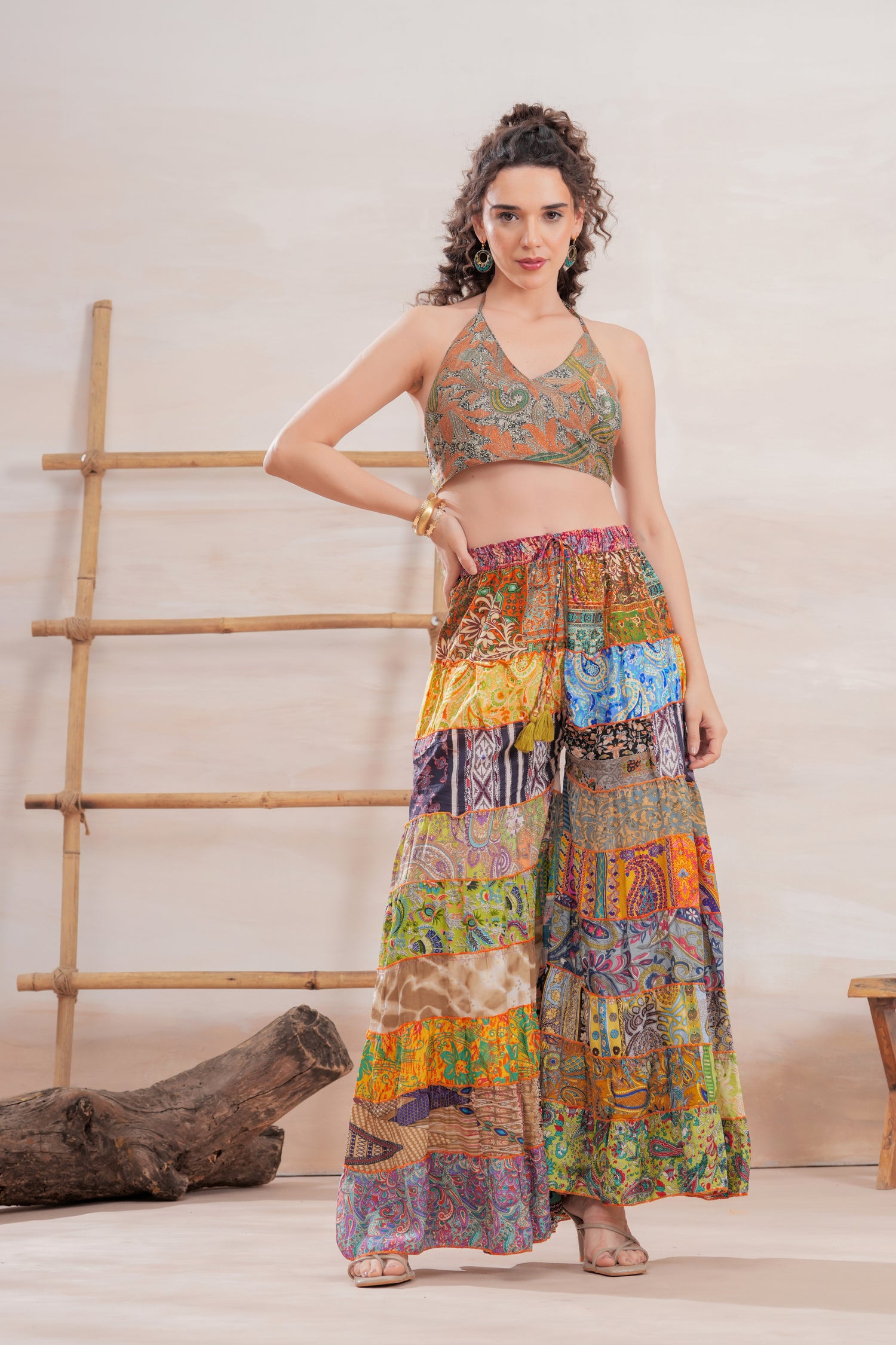 Conjunto Bohemia Patchwork