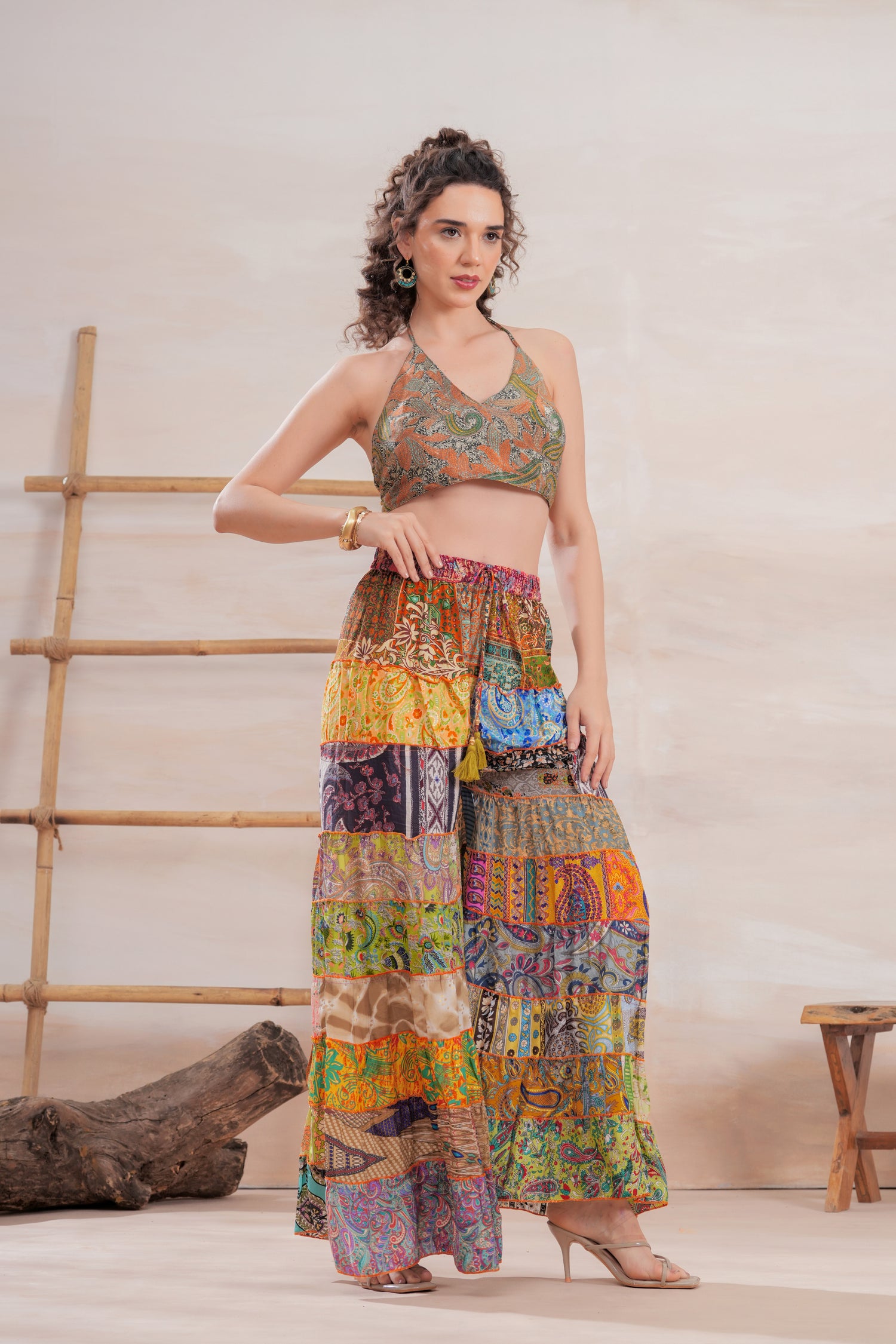 Conjunto Bohemia Patchwork